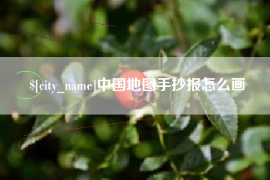 宁津中国地图手抄报怎么画