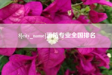 宁津消防专业全国排名