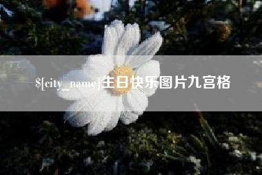 宁津生日快乐图片九宫格