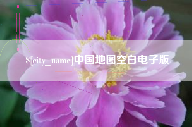 宁津中国地图空白电子版