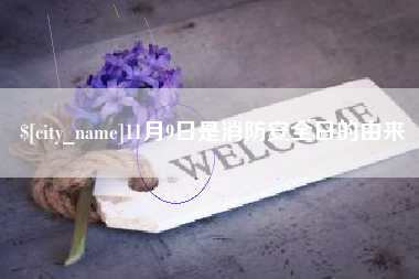 宁津11月9日是消防安全日的由来