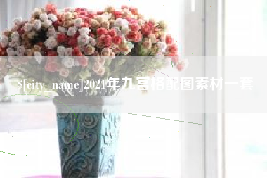 宁津2021年九宫格配图素材一套