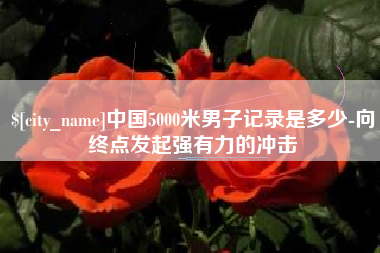 宁津中国5000米男子记录是多少-向终点发起强有力的冲击