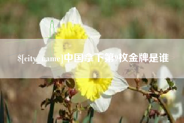 宁津中国拿下第9枚金牌是谁