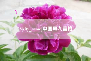 宁津中国风九宫格