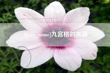 宁津九宫格的来源