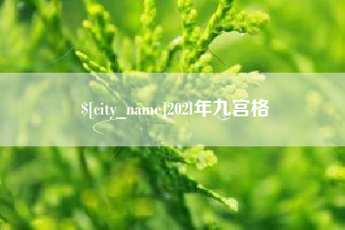 宁津202l年九宫格