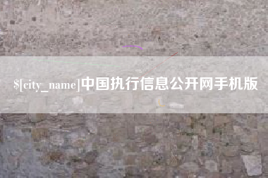宁津中国执行信息公开网手机版