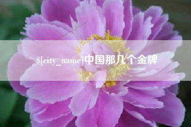 宁津中国那几个金牌