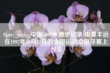 宁津中国5000米跑步记录-由夏丰远在1997年10月23日的全国运动会田径赛上创造