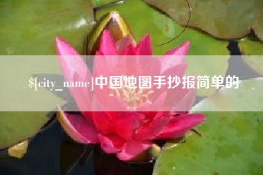 宁津中国地图手抄报简单的