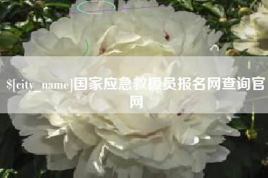 宁津国家应急救援员报名网查询官网