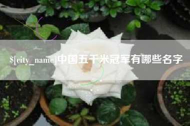 宁津中国五千米冠军有哪些名字